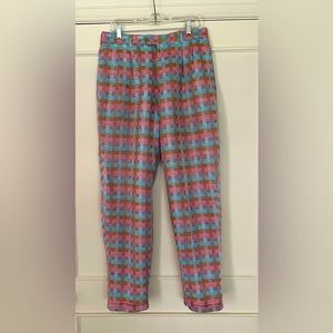 Vintage Italian-made linen men’s trousers from the ‘80s